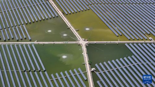 水上光伏 漁光一體 低碳發(fā)展